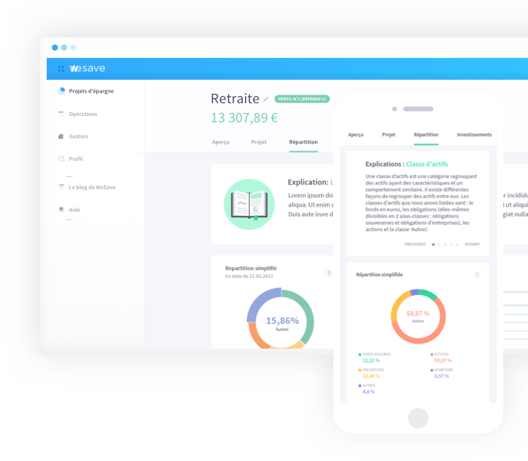 WeSave - La plateforme innovante de gestion d'épargne